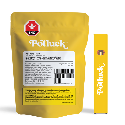 Potluck Juicy Jungle Fruit Stikz Disposable Vape image