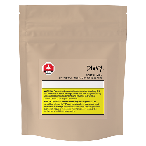 Divvy Cereal Milk 510 Vape Cartridge image
