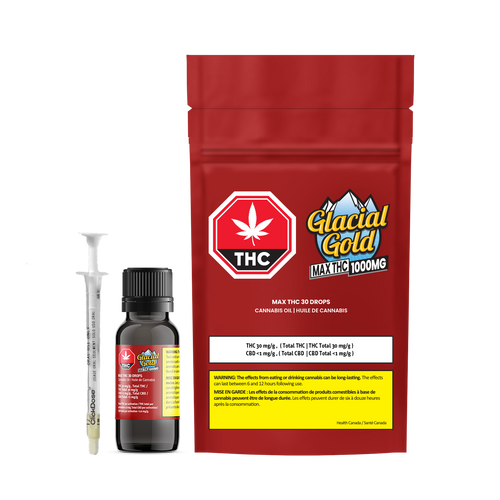Glacial Gold MAX THC 30 Oil image