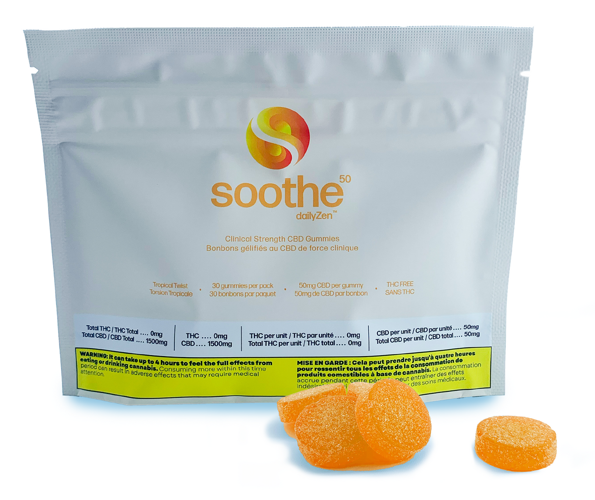 Soothe - DailyZen™: CBD 50 – SensiMED Marketplace