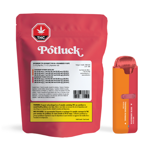 Potluck Sunrise to Sunset Dual Chamber Vape image