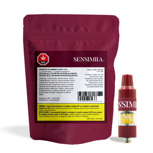 SensiMila 710 Series Unicorn Piss 510 Vape Cartridge image