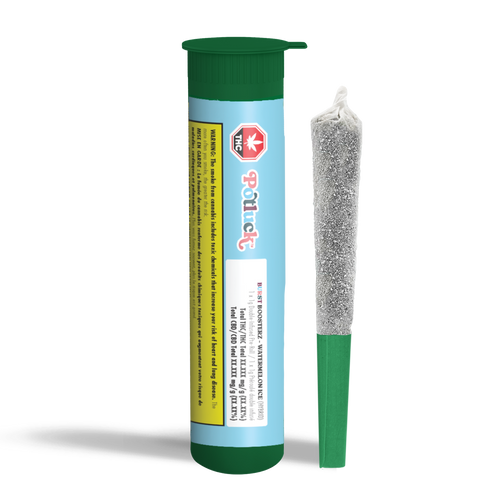 Potluck Watermelon Ice Infused Pre-Roll (Diamond Coated) image