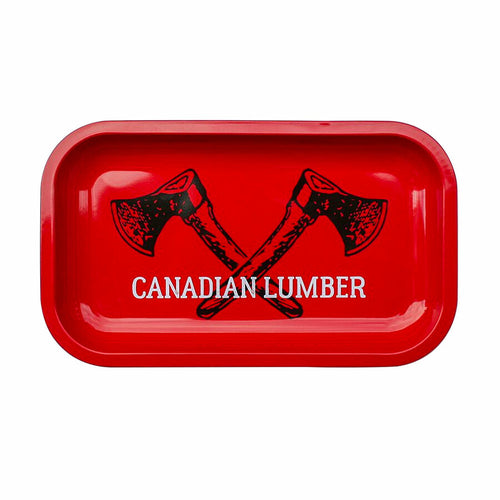 Canadian Lumber Big Red Metal Rolling Tray image