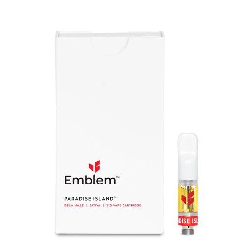 Emblem Paradise Island 510 Vape Cartridge image