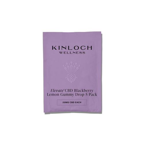 Kinloch Wellness Elevate CBD Blackberry Lemon Gummy Drop image