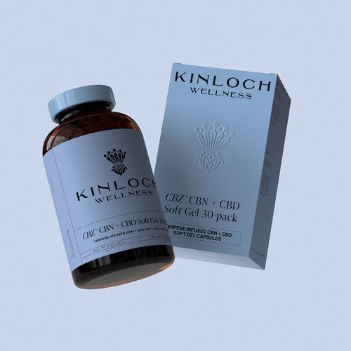 Kinloch Wellness CBZ CBN + CBD Soft Gel image