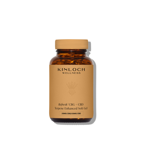Kinloch Wellness Refresh CBG + CBD Terpene Enhanced Soft Gel image