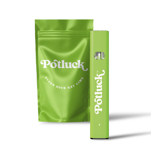 Potluck Super Sour Key Lime Disposable Vape image