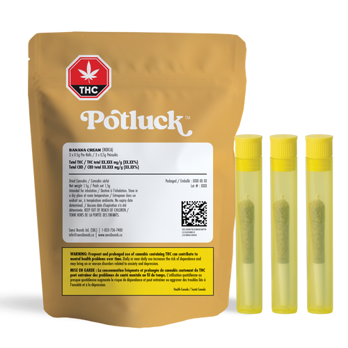 Potluck Banana Cream Pre-Rolls image