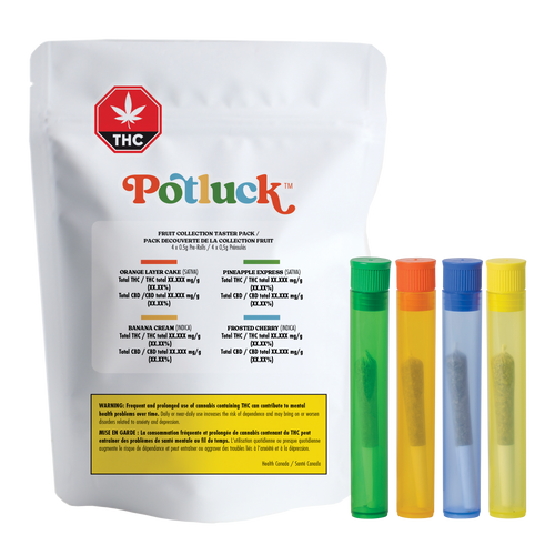 Potluck Fruit Collection Taster Pack Pre-Roll image