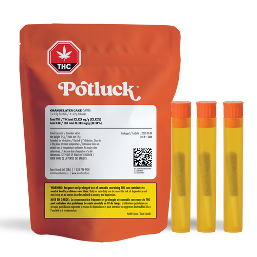 Potluck Orange Layer Cake Pre-Roll image