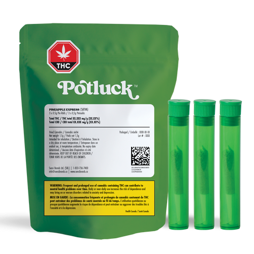 Potluck Pineapple Express Pre-Rolls image