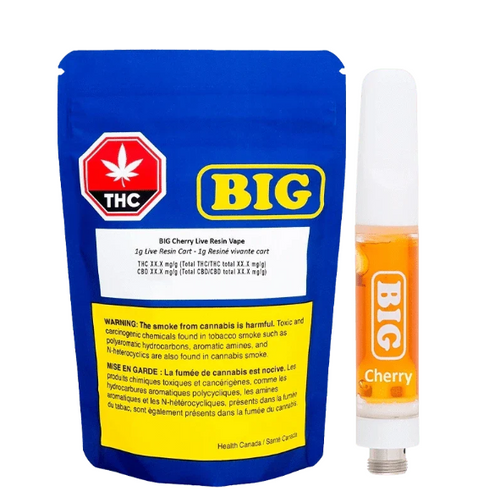 BIG Cherry Live Resin 510 Vape Cartridge image