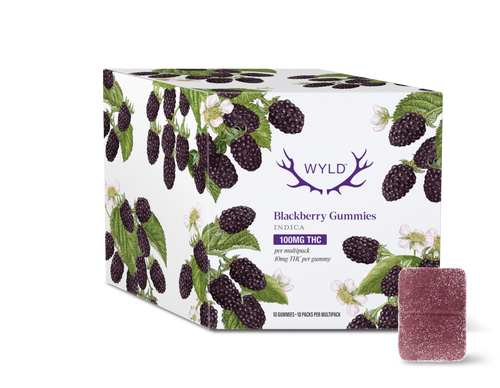 WYLD Blackberry Indica Gummies image