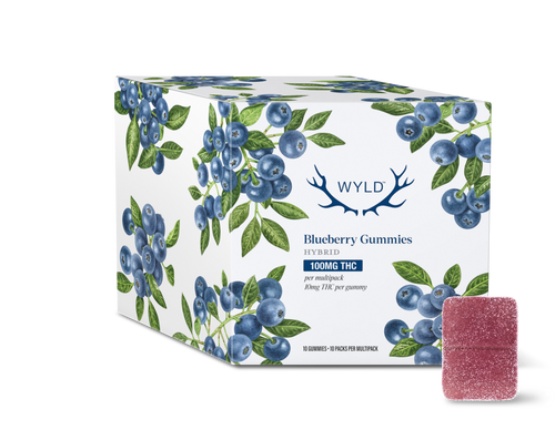 WYLD Blueberry Hybrid Gummies image